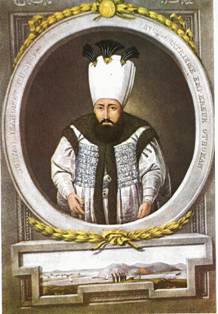 Osmanlı Padişahlarından I. Mahmud.